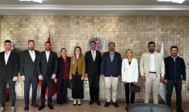 Kent Konseyi Başkanı Fırat&#039;tan Rektör Erenoğlu&#039;na ziyaret