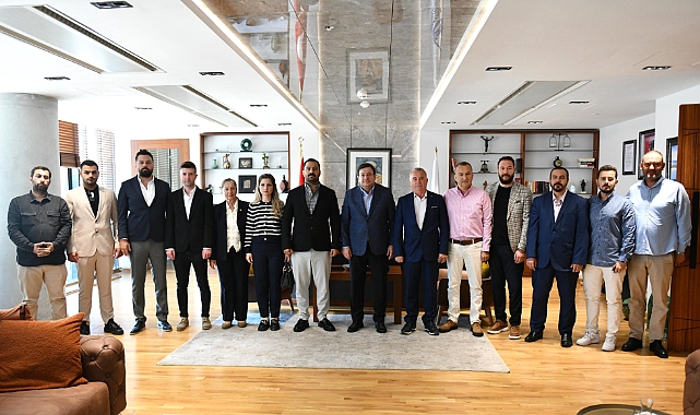 Kent Konseyi Yönetiminden Başkan Erkek&#039;e ziyaret