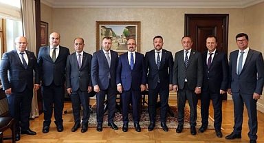 Turan; "Ezine projelerini konuştuk"
