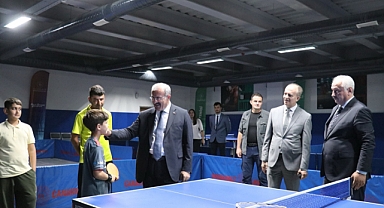 Vali Toraman tesisi inceledi