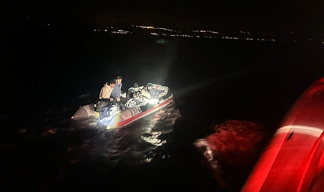 Ayvacık açıklarında 6 kaçak göçmen yakalandı