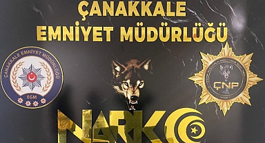Çanakkale'de narkotik operasyon 648 gram uyuşturucu madde ele geçirildi