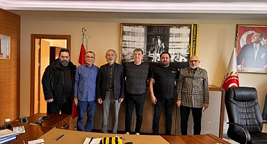 Gazetecilerden İl Genel Meclisi Başkanı'na ziyaret