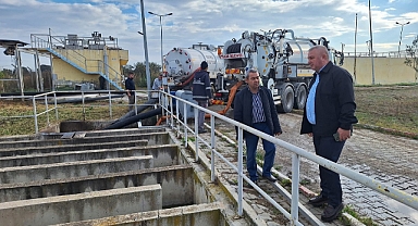 Geyikli Belediyesi atık su arıtma tesisinde rutin bakım çalışmaları başladı