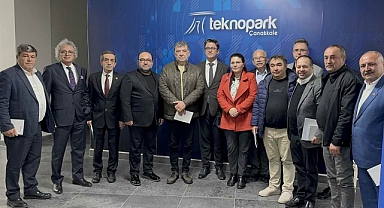 İl Genel Meclisi Üyeleri Çanakkale Teknopark'ı ziyaret etti
