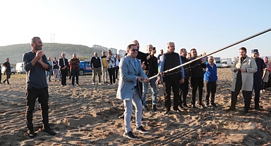 Karabiga sahilinde Balık Avı Yarışması