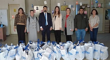 Lapseki'de anlamlı destek