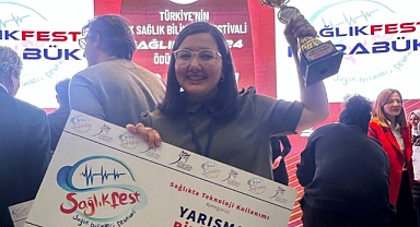 SağlıkFest 2024'te Türkiye 1.'si ÇOMÜ'lü