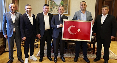 Turan, Yenice Spor Kulübü yönetimini ağırladı