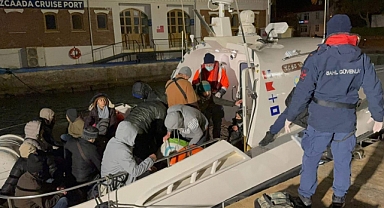 45 kaçak göçmen yakalandı