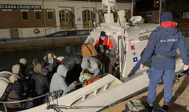 45 kaçak göçmen yakalandı