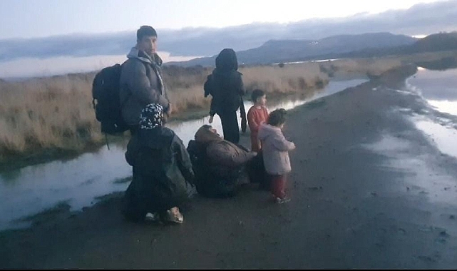 7 kaçak göçmen yakalandı