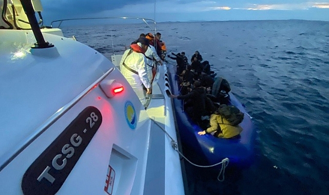 72 kaçak göçmen yakalandı