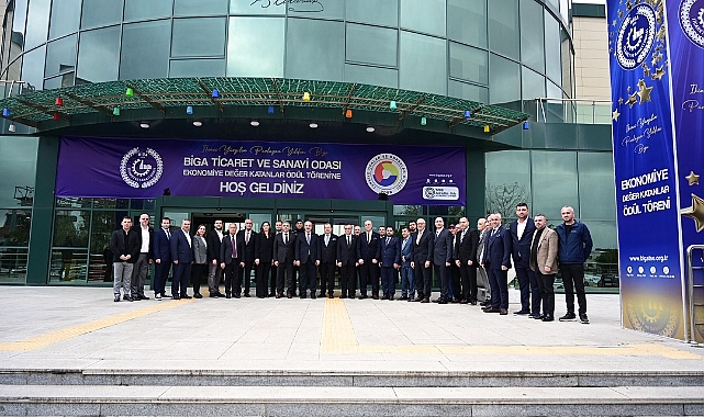 Biga&#039;da ekonomiye değer katanlara ödülleri verildi
