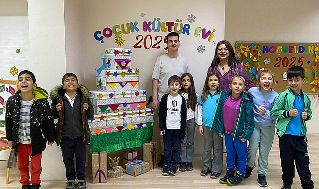 Çocuk Kültür Evi&#039;nde yeni yıl heyecanı