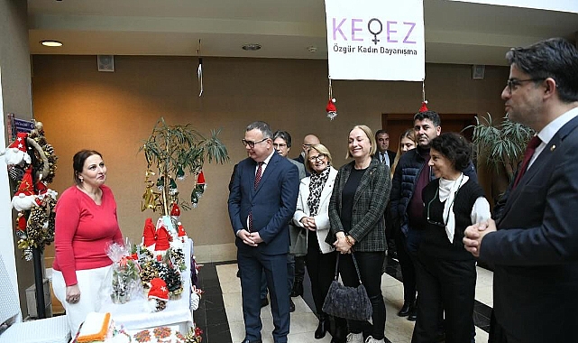 El emeği ürünler sergileniyor