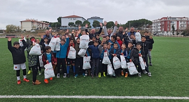 Geyikli'de sporculara destek