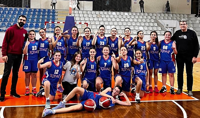 İÇDAŞ&#039;ın basketbolcuları şampiyon oldu