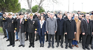 Kepez'de Mesudiye Zırhlısı şehitleri anıldı