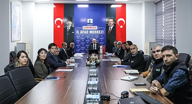 Kış tedbirleri konuşuldu