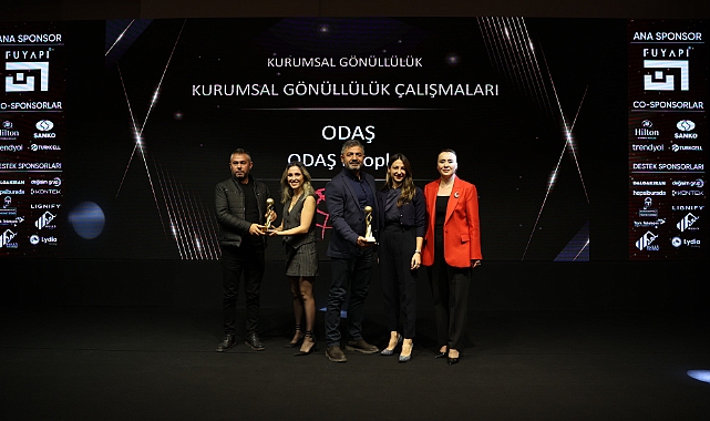 ODAŞ&#039;ın gönüllülük hareketine ödül