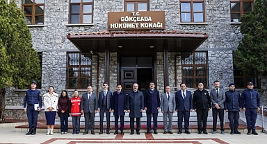 Vali Ömer Toraman'dan Gökçeada ziyareti