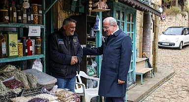 Vali Toraman'dan esnaf ziyareti