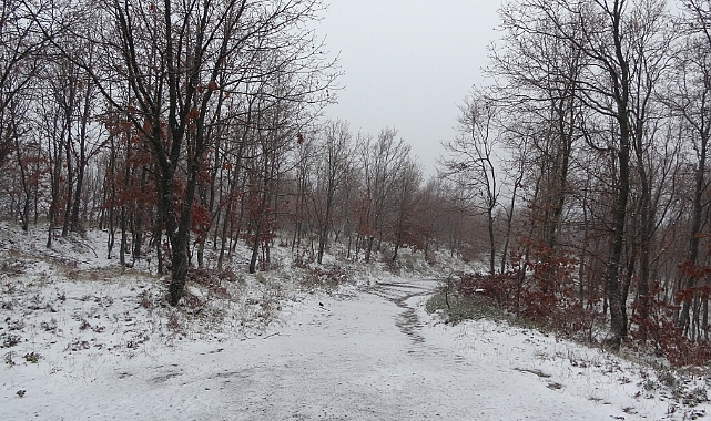 Yüksek kesimlerde beyaz örtü