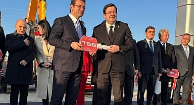 Çanakkale Belediyesi'ne ekskavatör desteği
