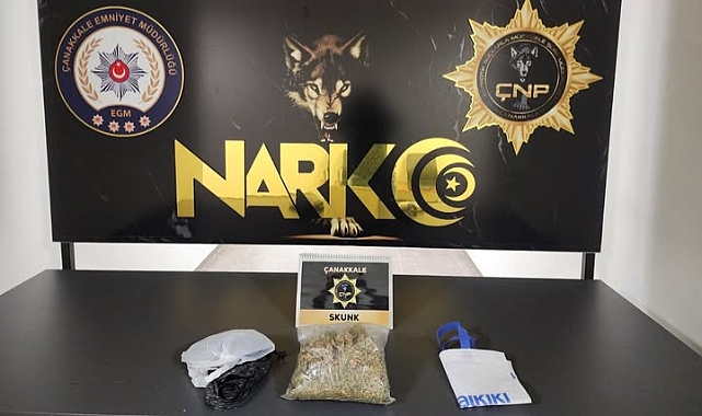 Çanakkale&#039;de operasyon! 1 tutuklama