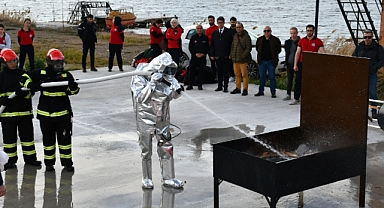 Dardanos Yerleşkesinde nefes kesen tatbikat