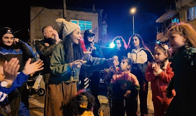 Polislerden anlamlı sürpriz