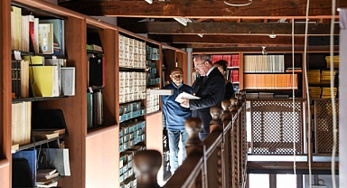 Vali Toraman Korfmann Kütüphanesi'nde