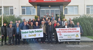 Zeytin üreticilerine eğitim gezisi