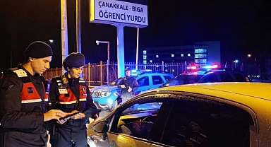 Biga Ağaköy'de huzur güven uygulaması