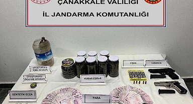 Biga'da operasyon! 2 tutuklama!