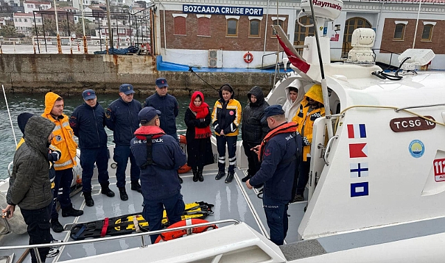 Bozcaada&#039;da tıbbı tahliye eğitimi verildi