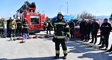 Çanakkale Belediyesi İtfaiyesinden eğitim