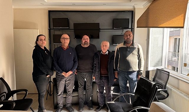 Emekli eğitimcilerden gazetecilere ziyaret