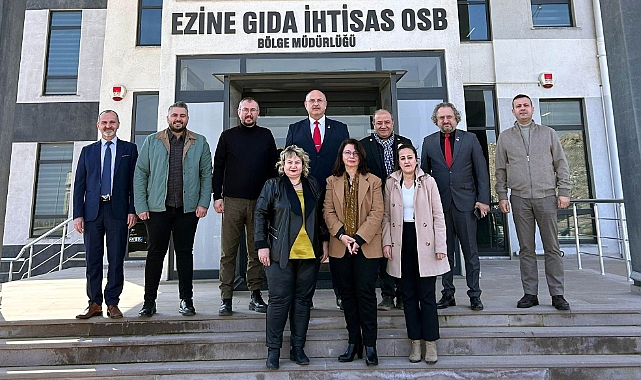 Ezine OSB&#039;ye emlak sektöründen önemli ziyaret