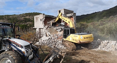 Kaçak yapılar yıkılıyor!