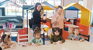Kepez Belediyesi Çocuk Kültür Evi'nde sıcak çikolata keyfi!