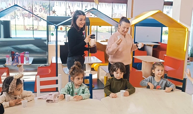 Kepez Belediyesi Çocuk Kültür Evi&#039;nde sıcak çikolata keyfi!