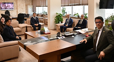 Kore Yatırım ve Ticaret Ateşeliği İstanbul Ofisinden Rektör Erenoğlu'na ziyaret