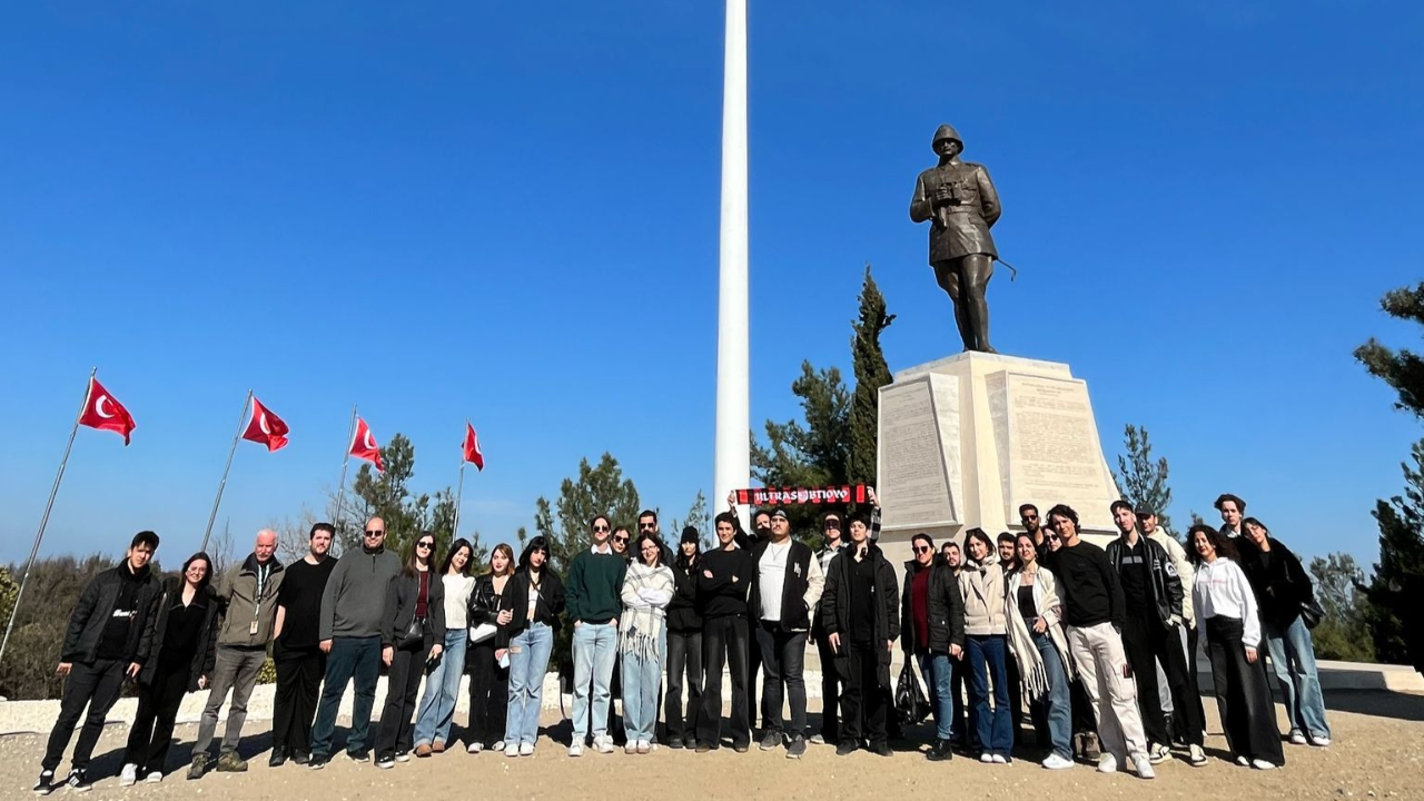 Balıkesir Üniversitesi öğrencilerinin Çanakkale ziyareti