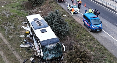 Gelibolu'da kaza; 40 yaralı!