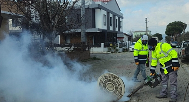 Kepez Belediyesi'nden ilaçlama çalışması