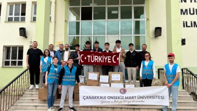 ÇOMÜ ekibi Hatay’da