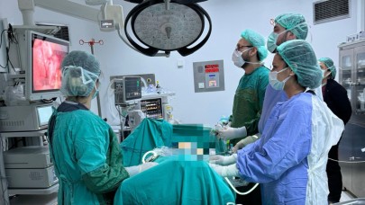Lapseki Devlet Hastanesi’nde ilk kez uygulandı