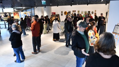 “Sanat Kalbin Edebiyatıdır” sergisi açıldı